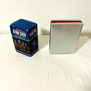 Star Trek Classic Voyages Book Box Set Paperback & Season 1 DVD (Missing DVD 1)